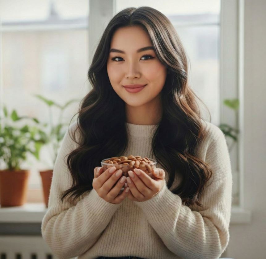 Алмонд самрыг өдөр бүр хэрэглэх нь үс хумсыг бэхжүүлэхэд тустай